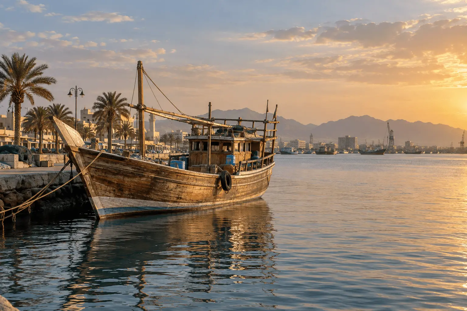 من أجواء أسواق الميناء إلى الغروب على البحر