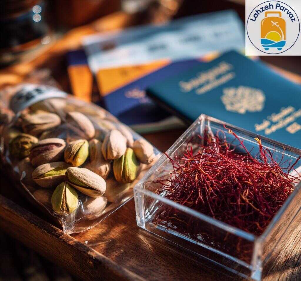 حمل زعفران و آجیل در پرواز حمل زعفران و آجیل در پرواز